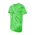 thumbnail image 1 of Dyenomite - Cyclone Pinwheel Tie-Dyed T-Shirt - 200CY - Lime - Size: 2XL, 1 of 3