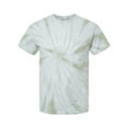 thumbnail image 1 of Dyenomite - Cyclone Pinwheel Tie-Dyed T-Shirt - 200CY - Olive Oil - Size: L, 1 of 3