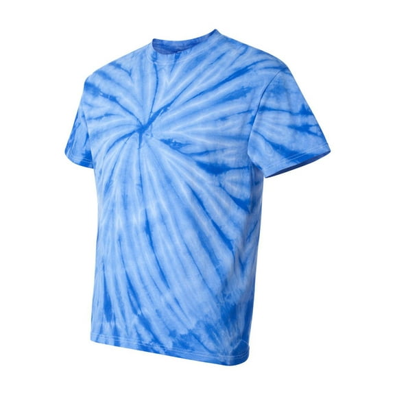 Dyenomite - Cyclone Pinwheel Tie-Dyed T-Shirt - 200CY - Royal - Size: L