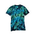 thumbnail image 1 of Dyenomite - LaMer Over-Dyed Crinkle Tie-Dyed T-Shirt - 640LM - Caribbean - Size: 3XL, 1 of 1