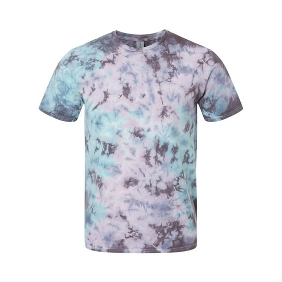 Dyenomite - LaMer Over-Dyed Crinkle Tie-Dyed T-Shirt - 640LM - Pacific - Size: M