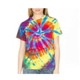 thumbnail image 1 of Dyenomite Men's Double Needle Sleeve Spiral T-Shirt, Style 200TD, 1 of 1