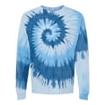 thumbnail image 1 of Dyenomite - Multi-Color Spiral Tie-Dyed Long Sleeve T-Shirt - 240MS - Sweetheart, 1 of 2