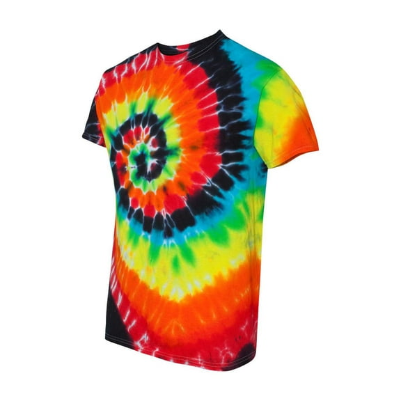 Dyenomite - Multi-Color Spiral Tie-Dyed T-Shirt - 200MS