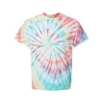 thumbnail image 1 of Dyenomite Multi-Color Spiral Tie-Dyed T-Shirt | 200MS, 1 of 2