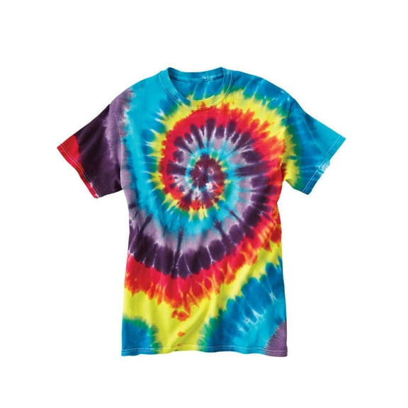 Dyenomite - Multi-Color Spiral Tie-Dyed T-Shirt - 200MS