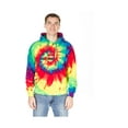 thumbnail image 1 of Dyenomite Rainbow Spiral Pullover Hooded Sweatshirt, Style 854MS, 1 of 1