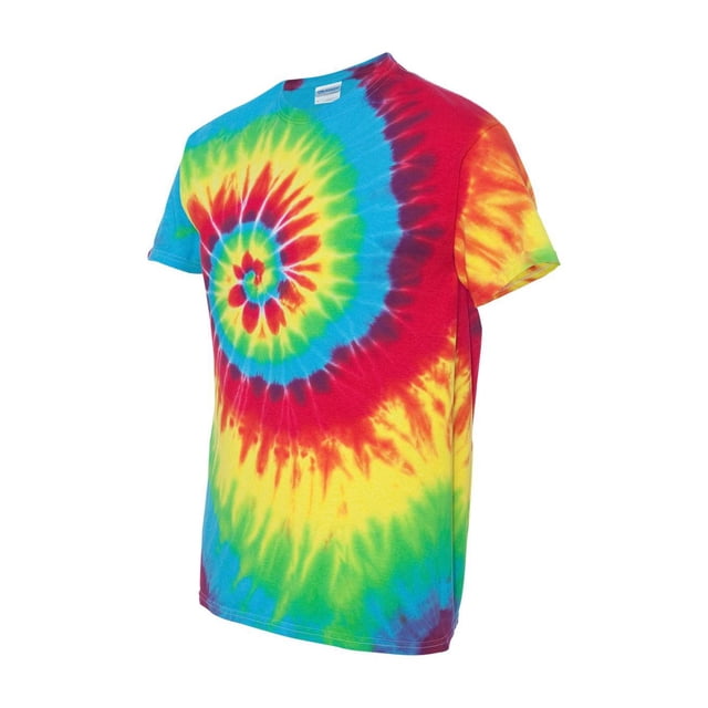 Dyenomite - Tide Tie-Dyed T-Shirt - 200TI - Rainbow Tide - Size: 3XL ...