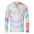 thumbnail image 1 of Dyenomite Tie-Dyed Hooded Pullover T-Shirt | 430VR, 1 of 2