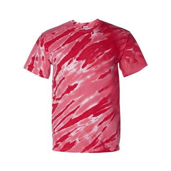 Dyenomite Tiger Stripe T-Shirt in Red S | 200TS