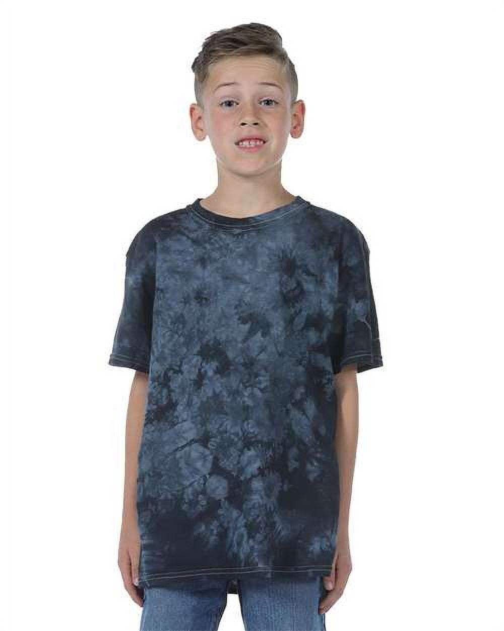 Custom Dyenomite Youth Crystal Tie-Dyed T-Shirt