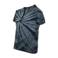thumbnail image 1 of Dyenomite - Youth Cyclone Pinwheel Tie-Dyed T-Shirt - 20BCY - Black - Size: L, 1 of 3
