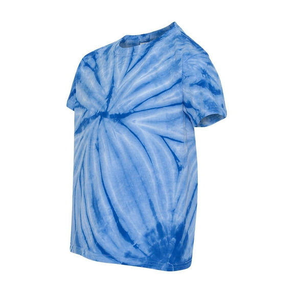 Dyenomite - Youth Cyclone Vat-Dyed Pinwheel Short Sleeve T-Shirt - 20BCY