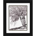 thumbnail image 1 of Dyer, Beverly 11x14 Black Ornate Wood Framed with Double Matting Museum Art Print Titled - Noir Tree, 1 of 4