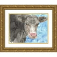 thumbnail image 1 of Dyer, Beverly 18x15 Gold Ornate Wood Framed with Double Matting Museum Art Print Titled - Bull, 1 of 4
