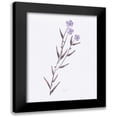 thumbnail image 1 of Dyer, Beverly 19x24 Black Modern Framed Museum Art Print Titled - Lavender Wildflowers III, 1 of 5