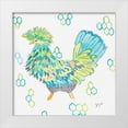thumbnail image 1 of Dyer, Beverly 20x20 White Modern Wood Framed Museum Art Print Titled - Funky Chicken Squared 2, 1 of 4