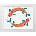 thumbnail image 1 of Dyer, Beverly 24x19 White Modern Wood Framed Museum Art Print Titled - Fish Gold Circle, 1 of 4
