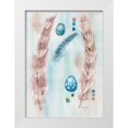 thumbnail image 1 of Dyer, Beverly 24x32 White Modern Wood Framed Museum Art Print Titled - Feather and Egg Study, 1 of 4