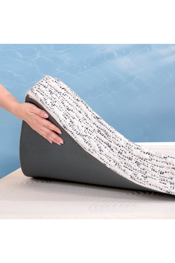 Twin XL 3 Inch Gel Memory Foam Mattress Topper, Medium Firm Support with Cooling Non-Slip Cover