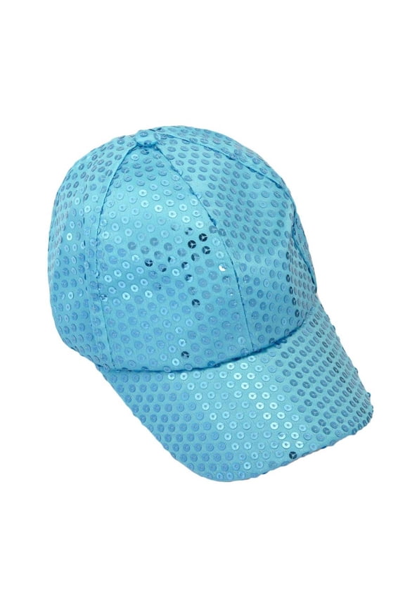 Baseball Cap For Women Men Fashionable Solid Color Sequins Unisex Party Hats Baseball Caps