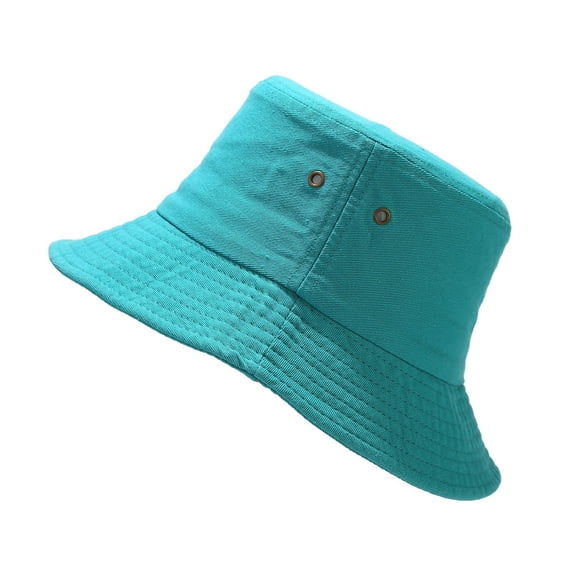 Dyfzdhu Bucket Hats Bucket Hat Unisex Pure Cotton & Denim Upf 50 Packable Summer Travel Beach Sun Hat