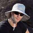thumbnail image 1 of Dyfzdhu Bucket Hats Mens Outdoor Sun Protection Mesh Breathable Fisherman Cap Foldable Bucket Hat, 1 of 7