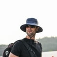 thumbnail image 1 of Dyfzdhu Bucket Hats Summer Outdoor Sun Hat Protection Bucket Boonie Cap Solid Adjustable Fishing Hat, 1 of 7