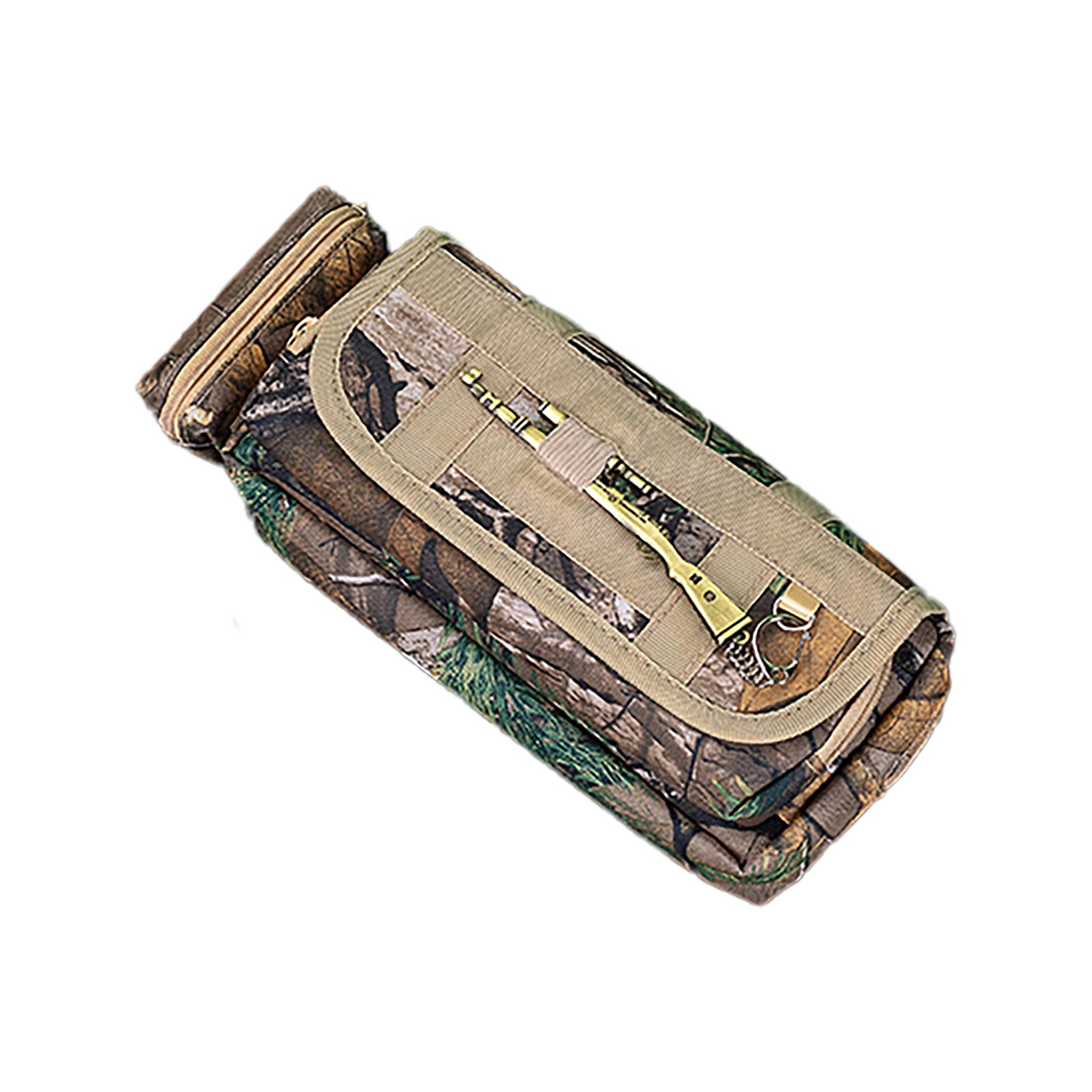 Dyfzdhu Camouflage Pen Pouch Portable Large Pencil Case Stationery