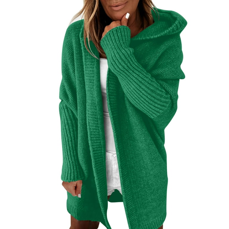 Women hooded long sleeve knitted sweater Women hooded long sleeve knitted sweater