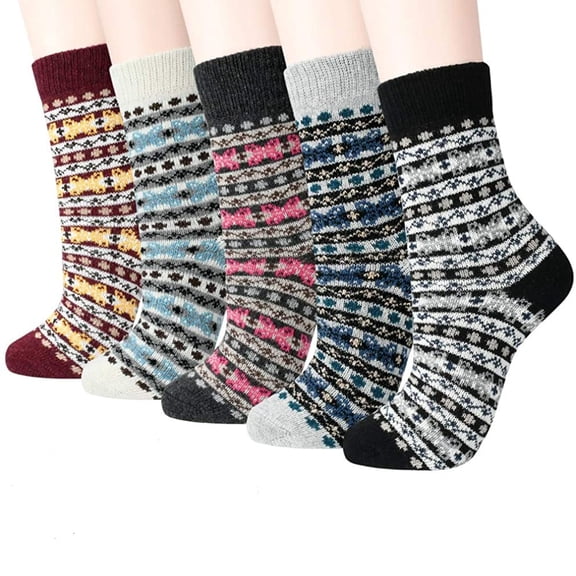 Dyfzdhu Fashion Strip Women Socks Stockings Street Cotton Print Middle Girls Socks