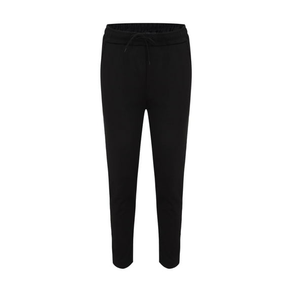 Dyfzdhu Fleece Lined Sweatpants for Women Winter Thermal Thickened Plus Size Loose Elastic High Waist Sports Workout Pants Grey