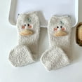 thumbnail image 1 of Dyfzdhu Funny Cute Winter Socks For Womens 3D Cartoon Pattern Coral Thickened Thermal Socks Warm Fuzzy Sleep Socks Tube Socks, 1 of 8
