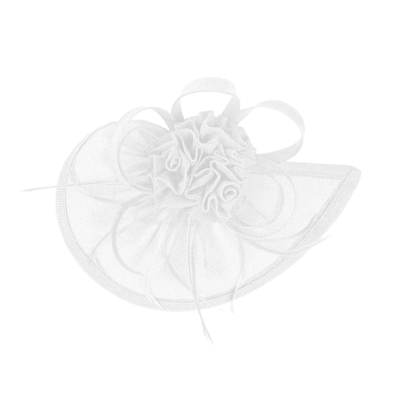 Dyfzdhu Headwear For Women Fashion Fascinator Hat Flower Mesh Tea Party Hairband For