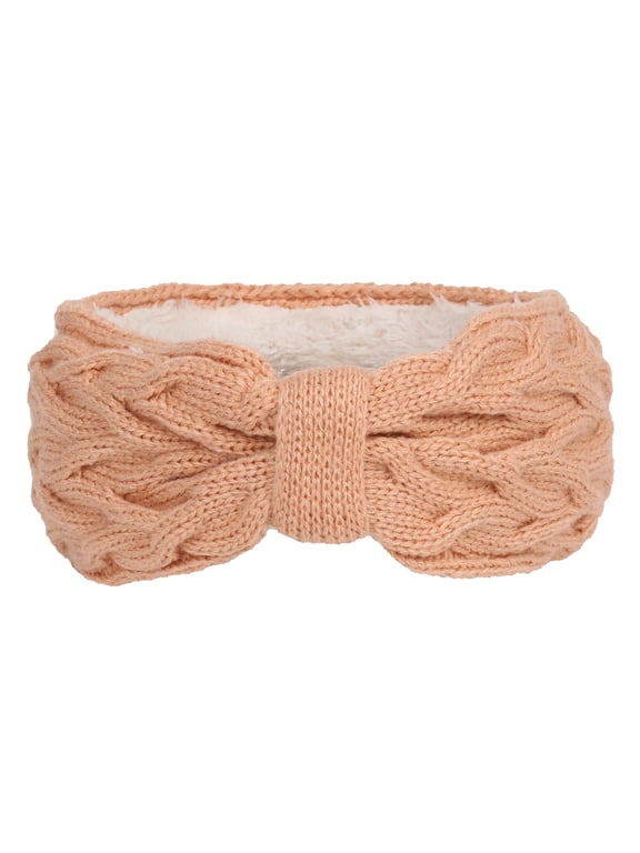 Headwear For Women Fashion Warm Winter Headbands For Cable Crochet Turban Ear Warmer Headband Gifts 1Pack