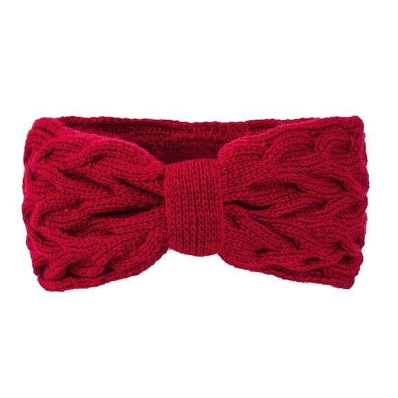 Dyfzdhu Headwear For Women Fashion Warm Winter Headbands For Cable Crochet Turban Ear Warmer Headband Gifts 1Pack