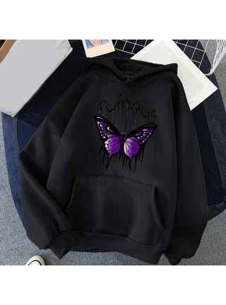 Black Butterfly Hoodie