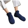 thumbnail image 1 of Dyfzdhu Indoor Floor Non-Slip Thermal Socks, Woven And Velvet Indoor Socks Slippers, Thermal Slipper Socks For Women Low Cut Socks, 1 of 5