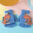 thumbnail image 1 of Dyfzdhu Kid Winter Gloves Children Stretchy Warm Gloves Boys Or Girls Knit Gloves Blue, 1 of 9
