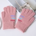 thumbnail image 1 of Dyfzdhu Kid Winter Gloves Children Stretchy Warm Gloves Boys Or Girls Knit Gloves Pink, 1 of 8
