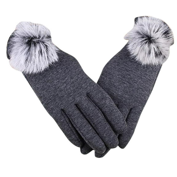 Dyfzdhu Knit Gloves Women Touchscreen For Cold Weather, Chenille Warm Cable Knit Elastic Cuff Texting Thermal For Driving Winter Gloves