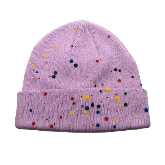 Dyfzdhu Knitted Hat Thick Soft Warm Without A Hood Suitable for Both Men Women Hats