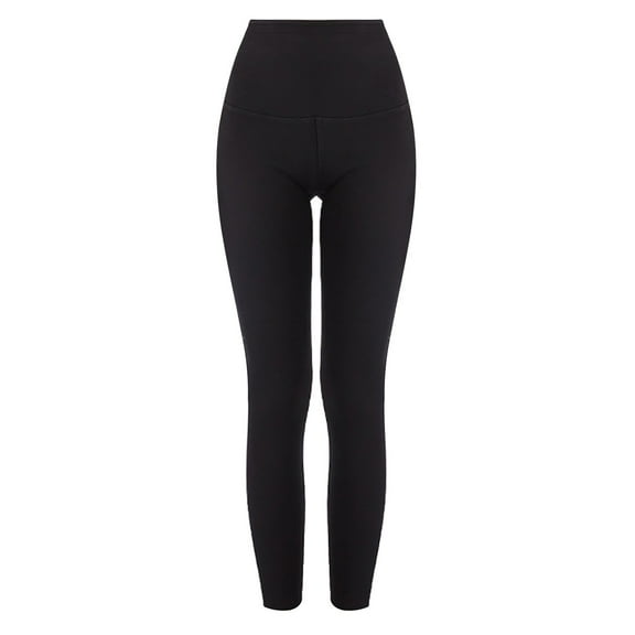 Dyfzdhu Leggings for Women Fall Winter Denim Yoga Pants High Waisted Slim Hip Lifting Tummy Control Jeans Black