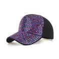 thumbnail image 1 of Dyfzdhu Men Women Baseball Caps Fashion Adjustable Cotton Cap Star Rhinestone Cap, 1 of 7