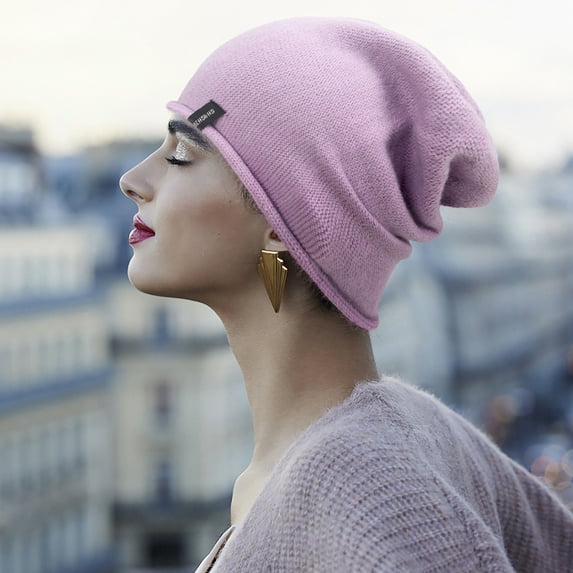 Dyfzdhu Mens Women Knitted Caps Warm Winter Wool Ski