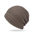 thumbnail image 1 of Dyfzdhu Mens Women Winter Hat Cold Weather Hood Outdoor Sports Windproof Knit Cap Khaki, 1 of 4
