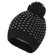 thumbnail image 1 of Dyfzdhu Outdoor Winter Adult Neutral Keep Warm Hats Pineapple Knitted Woolen Hat Black, 1 of 1