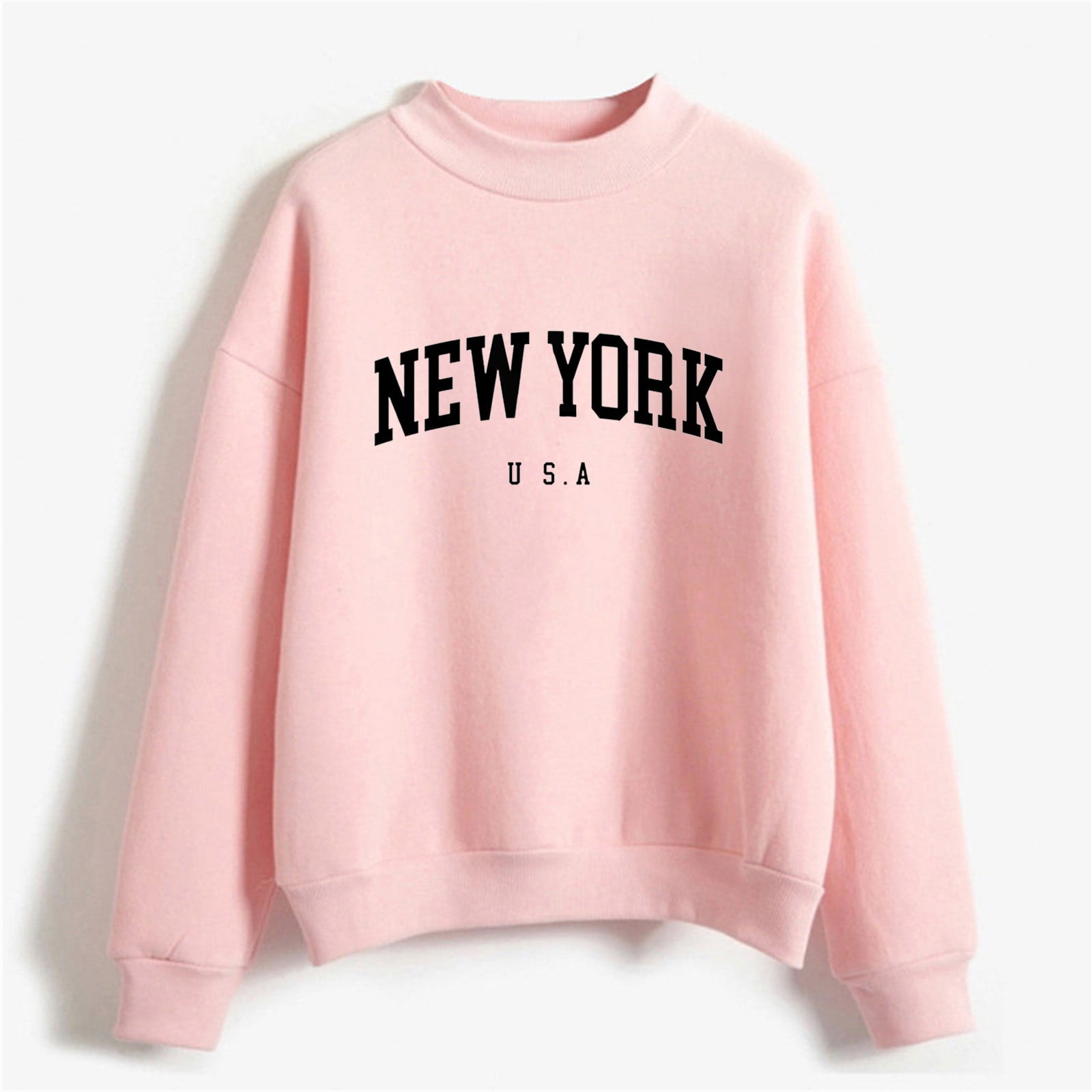 NEYOUQE womens sweatshirts crewneck pullover jumpers ladies cotton