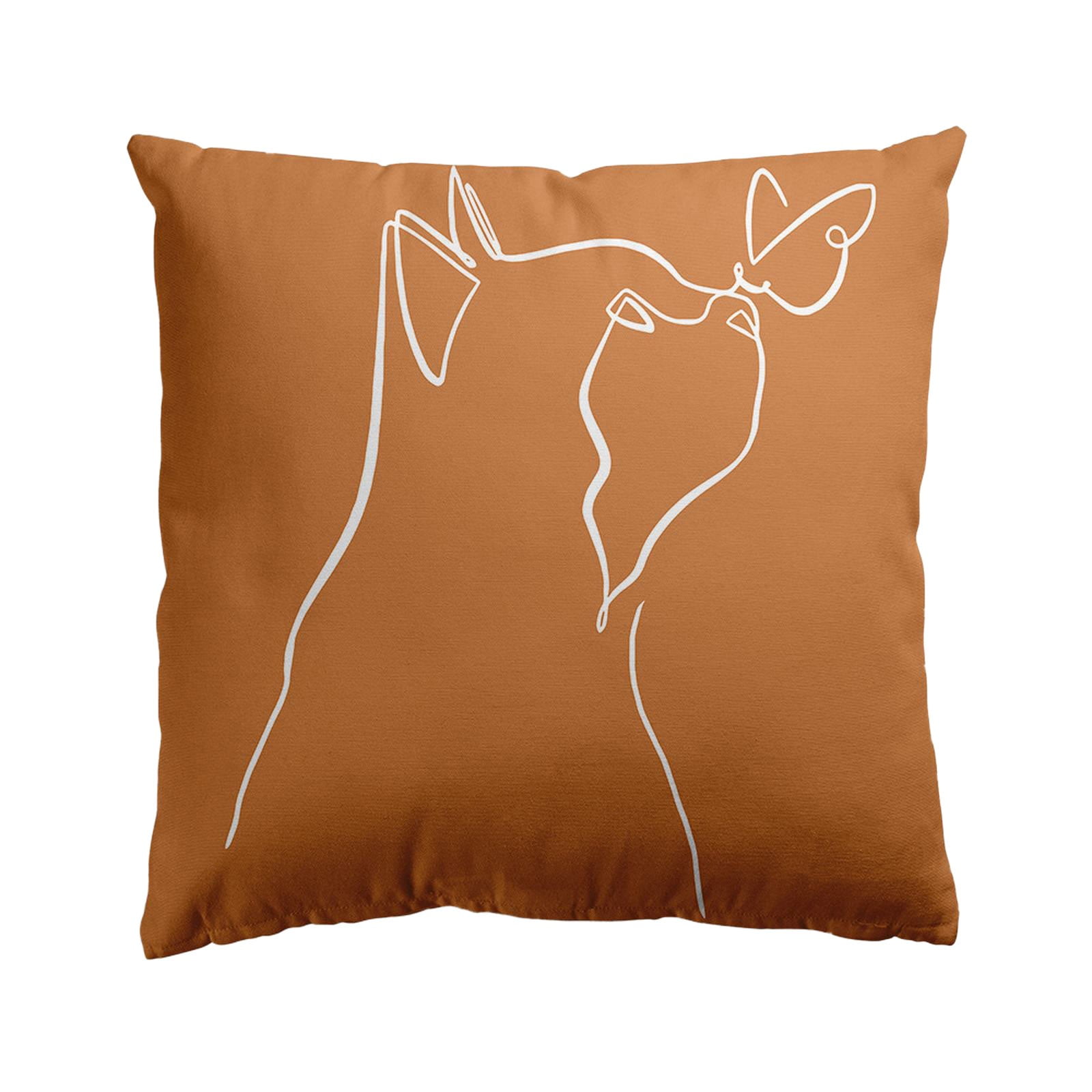 Dyfzdhu Pillowcase Modern Decorative Outdoor Linen Square For Sofa Beds