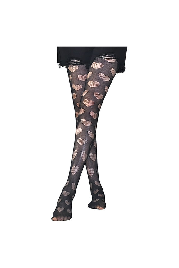 Socks For Women Fashion Heat Mesh Pantyhose Attraction Black Mesh Stockings Anti Snagging Fishing Net Silk Stockings Womens Socks